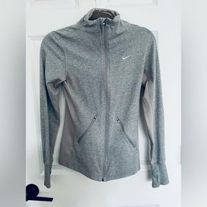 Nike light grey jacket sweater